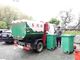 Small Side Loading Barrel Lifting Waste Removal Trucks For Old Street Garbage Collection