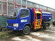 Full Automatic Rubbish Collection Truck / Hydraulic Control Pick Up Garbage Truck