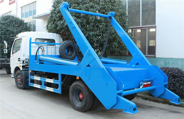 Swing Arm Garbage Waste Removal Trucks Carbon Steel Waste Transport With 5CBM Hopper