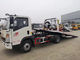 Car Road Rescue Heavy Duty Tow Truck / Sinotruk Howo Flatbed Tow Truck