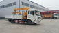 Dongfeng 4x2 Truck Mounted Telescopic Crane 6.3 Ton With Telescoping Boom Crane