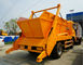 8 Cbm 4*2 Swept Body Garbage Collector Truck 6 Ton Waste Removal And Transport Truck