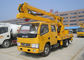 Telescopic Type Aerial Lift Platform Truck / Truck Mounted Boom Lift Vehicle
