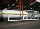 Cylinder Storage Liquid Propane Gas Tank , LPG Skid Station Custom Logo