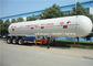 54m3 LPG Propane Delivery Truck 1.0mm Corrosion Allowance 27MT Road Tank Trailer