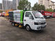 Dongfeng Mini Road Sweeper Truck 4 Units Brushes Street Vacuum Cleaner Truck