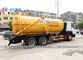 18000L Sinotruk HOWO Vacuum Suction Truck With Tipping System