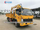 Q235 Carbon Steel CLW Howo Truck Mounted Telescopic Crane