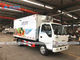 ISUZU 3T 4T Refrigerated Van Truck For Ice Cream Delivery