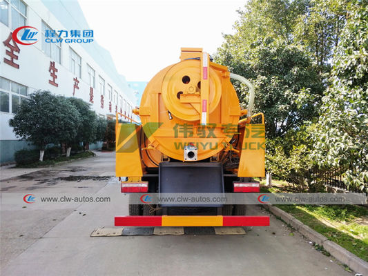 Dongfeng 8000L Q235 Carbon Steel Vacuum Suction Truck