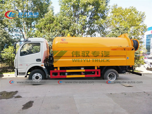 Dongfeng 8000L Q235 Carbon Steel Vacuum Suction Truck