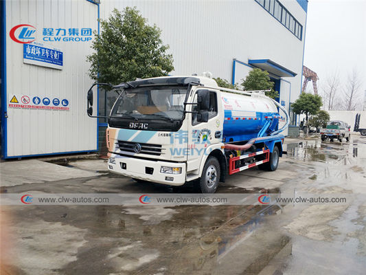 Dongfeng 120HP 6cbm Vacuum Sewage Suction Truck