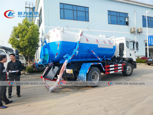 Dongfeng 120HP 6cbm Vacuum Sewage Suction Truck