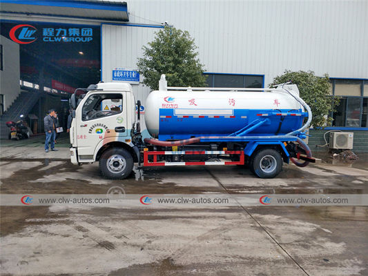 Dongfeng 120HP 6cbm Vacuum Sewage Suction Truck