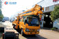 ISUZU 4X2 Hydraulic Foldable Knuckle Boom Truck For High Altitude Operation