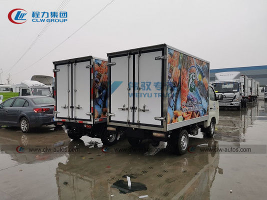 Ratio Foton 1T Petrol Seafood Delivery Refrigerated Van Truck