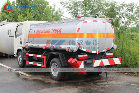 5000L Dongfeng Q235 Carbon Steel Fuel Dispenser Truck