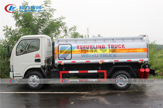 5000L Dongfeng Q235 Carbon Steel Fuel Dispenser Truck