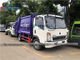 HOWO 5000L Self Compressed Garbage Compactor Truck