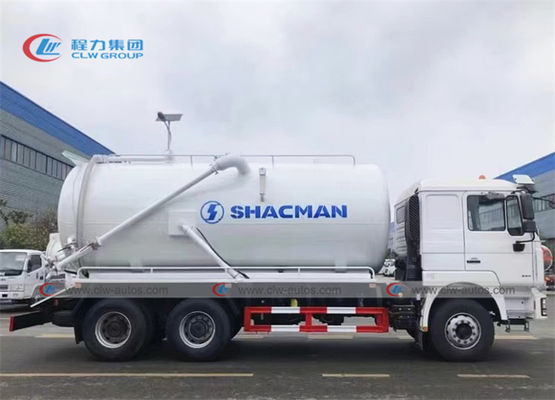 Shacman F3000 6X4 20m3 Vacuum Sewer Suction Truck