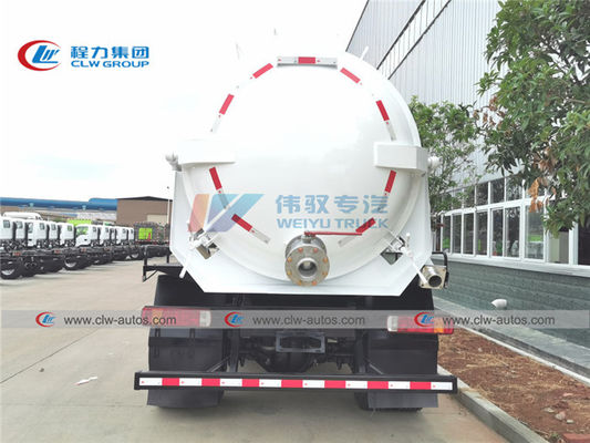 Foton Auman 240HP 10000L Sewer Vacuum Truck For Liquid Disposal Collection