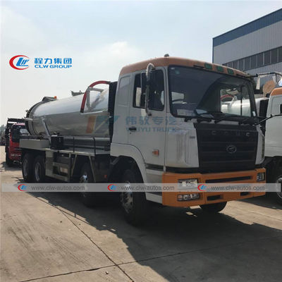 CAMC 12 Wheel 18m3 High Pressure Vacuum Sewer Jetting Truck