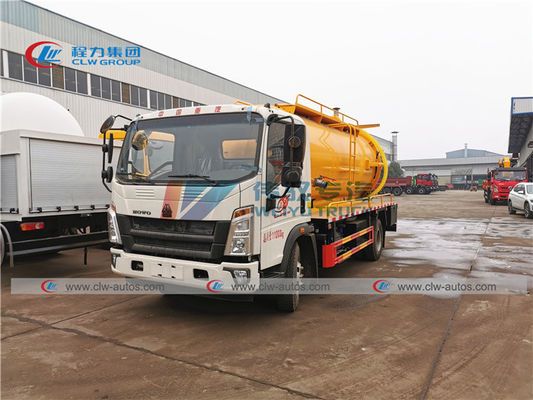 SINOTRUK HOWO 8000 Liters Sewer Cleaning Truck