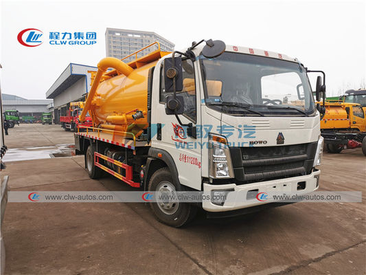 SINOTRUK HOWO 8000 Liters Sewer Cleaning Truck