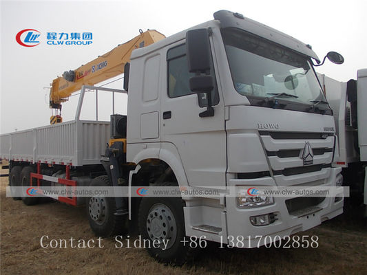 Sinotruk Howo 6x4 8T 10 Wheel Truck Mounted Telescopic Boom Crane