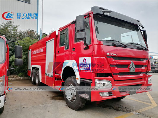 Sinotruk Howo 6X4 336HP 12T Water Foam Fire Fighting Truck