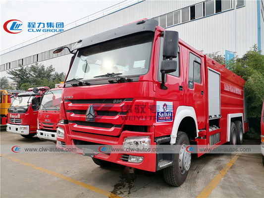 Sinotruk Howo 6X4 336HP 12T Water Foam Fire Fighting Truck