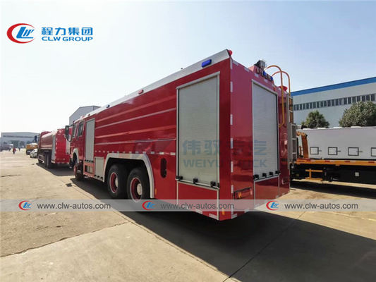 Sinotruk Howo 6X4 336HP 12T Water Foam Fire Fighting Truck