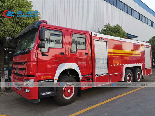 Sinotruk Howo 6X4 336HP 12T Water Foam Fire Fighting Truck