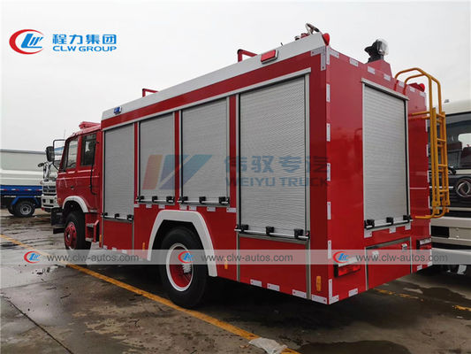 Dongfeng 190HP 6T 8T Water Tank Fire Fighting Truck