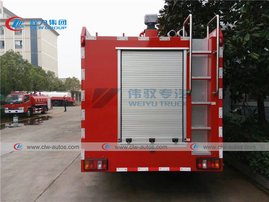 LHD Howo 116HP 6 Tires Firefighter Truck With 3000L Water Tank