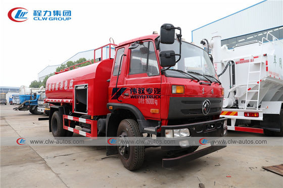 Dongfeng 170HP 8m3 Carbon Steel Water Tanker Fire Brigade Truck