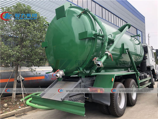 RHD Sinotruk Howo 6x4 371HP 20000L Vacuum Sewer Jetting Truck