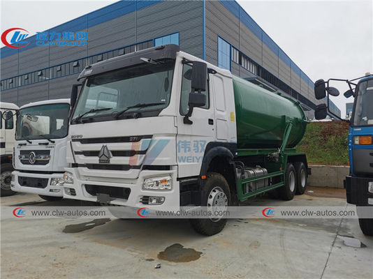 RHD Sinotruk Howo 6x4 371HP 20000L Vacuum Sewer Jetting Truck