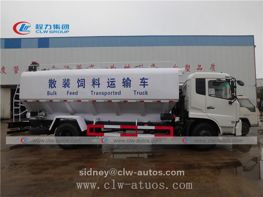 20CBM Dongfeng Tianjin 4x2 Bulk Feed Delivery Truck With Siemens Motor