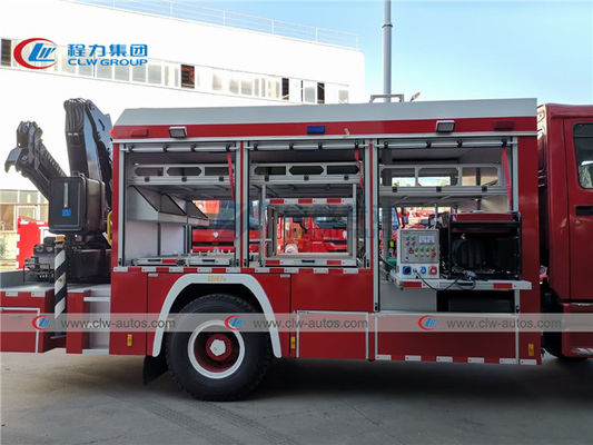 Sinotruk Howo 336HP 5T Rescue Fire Truck With Winch