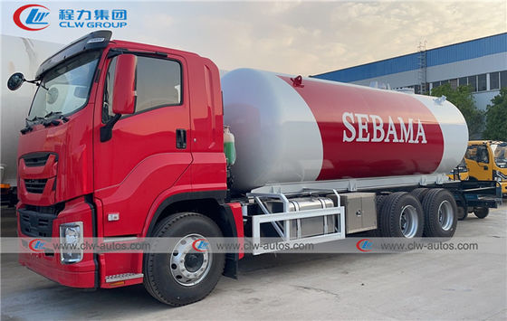 ISUZU GIGA 6x4 350HP 20m3 10 Tons LPG Transport Truck