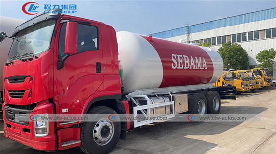 ISUZU GIGA 6x4 350HP 20m3 10 Tons LPG Transport Truck