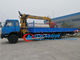 Dongfeng 6x4 8.5M Fence Truck With 10T Straight Arm XCMG Crane