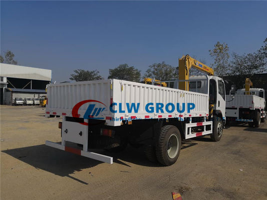 RHD Howo 3.2 Tons Straight Arm Truck Mounted Hydraulic Crane