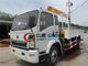RHD Howo 3.2 Tons Straight Arm Truck Mounted Hydraulic Crane