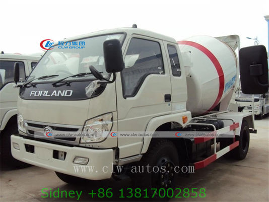 Foton Forland 5cbm Diesel Concrete Mixer Drum Truck