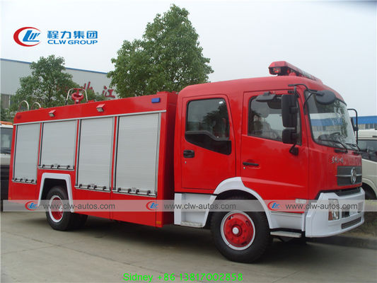 Dongfeng Tianjin 4x2 8000L Water Tank Fire Rescue Truck