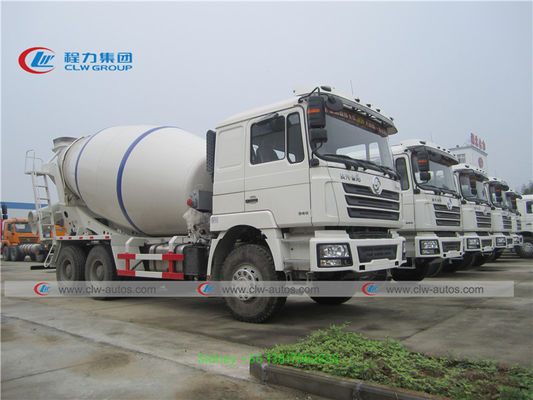 10 Wheels 6x4 10cbm SHACMAN Concrete Mixer Truck