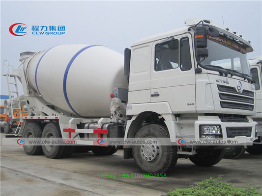 10 Wheels 6x4 10cbm SHACMAN Concrete Mixer Truck