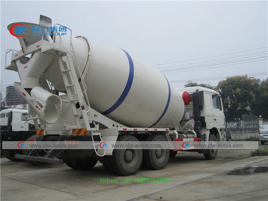 10 Wheels 6x4 10cbm SHACMAN Concrete Mixer Truck